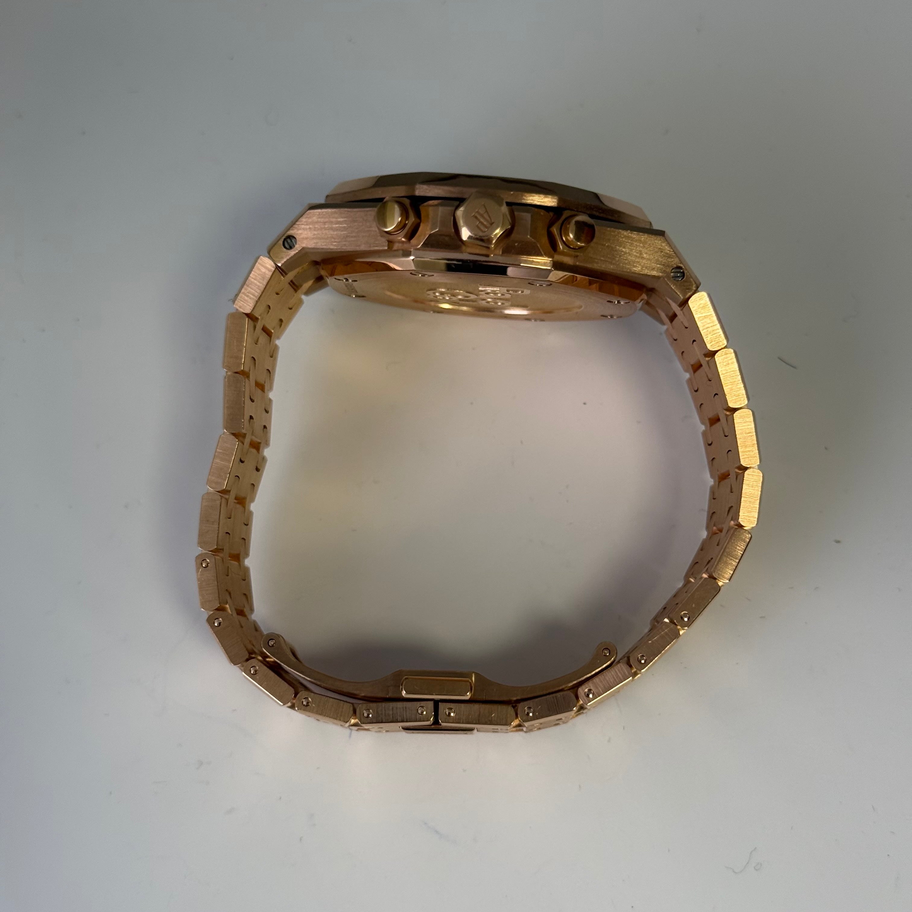 Audemars Piguet Royal Oak 38mm Blue Dial Ref# 26715OR.OO.1356OR.01 - Happy Jewelers Fine Jewelry Lifetime Warranty