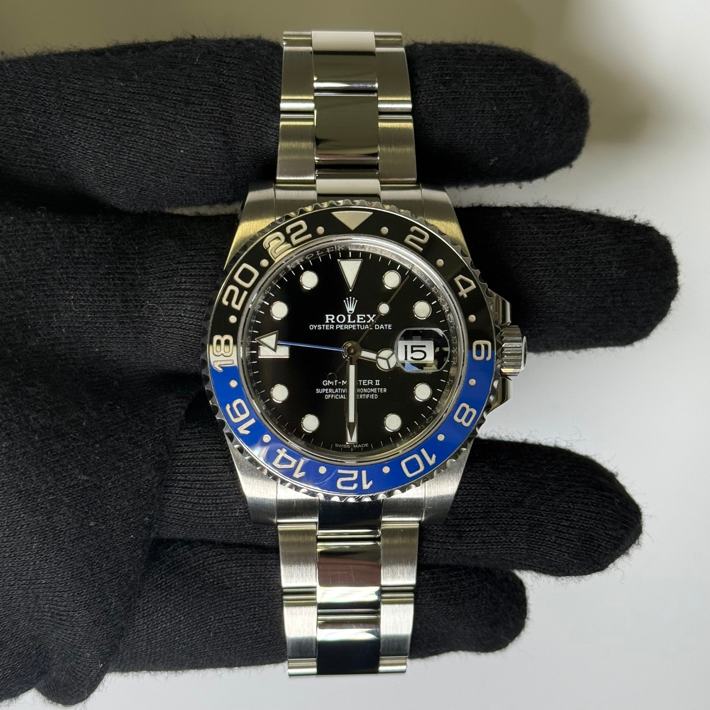 Rolex GMT-Master II Black Dial Watch Ref# 116710BLNR - Happy Jewelers Fine Jewelry Lifetime Warranty