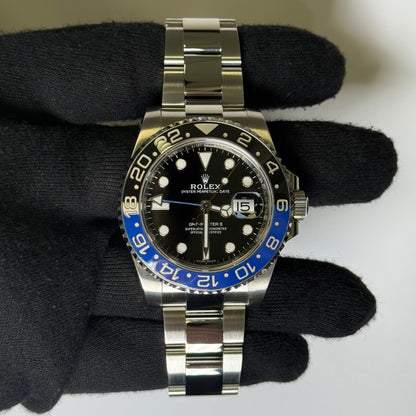 Rolex GMT-Master II Black Dial Watch Ref# 116710BLNR - Happy Jewelers Fine Jewelry Lifetime Warranty