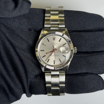 Rolex Oyster Perpetual 34mm Silver Dial Watch Ref# 1501 - Happy Jewelers Fine Jewelry Lifetime Warranty