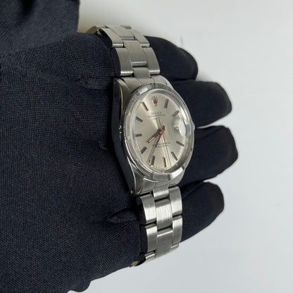 Rolex Oyster Perpetual 34mm Silver Dial Watch Ref# 1501 - Happy Jewelers Fine Jewelry Lifetime Warranty