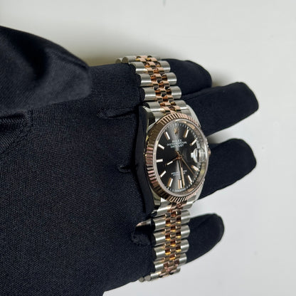 Rolex Datejust 36mm Rhodium Dial Watch Ref# 126231 - Happy Jewelers Fine Jewelry Lifetime Warranty