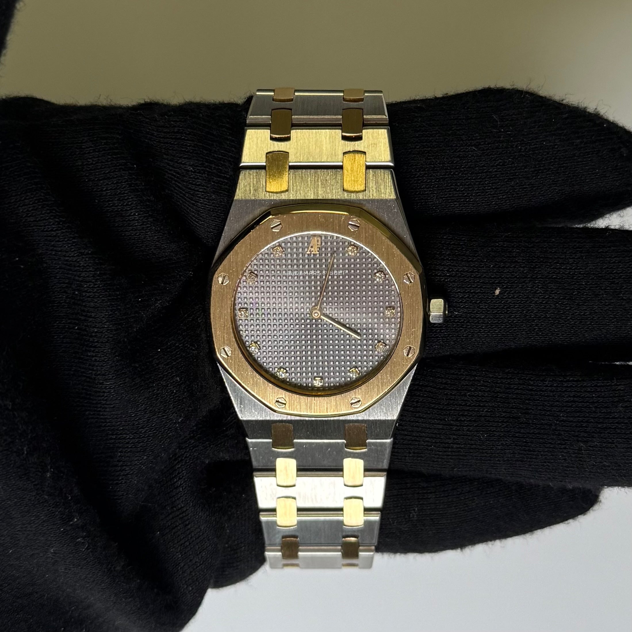 Audemars Piguet Royal Oak 33mm Grey Dial Watch Reference# 56303SA - Happy Jewelers Fine Jewelry Lifetime Warranty