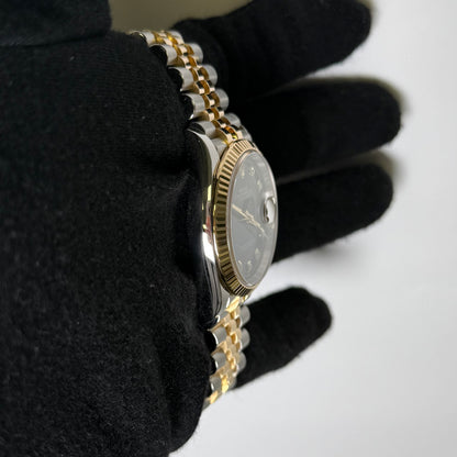 Rolex Datejust 36mm Black Dial Watch Ref# 126233 - Happy Jewelers Fine Jewelry Lifetime Warranty