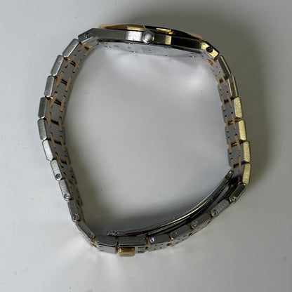 Audemars Piguet Royal Oak Stainless Steel & Yellow Gold 33mm Grey Stick Dial Watch Reference# 15000ST.OO.0789ST.01 - Happy Jewelers Fine Jewelry Lifetime Warranty