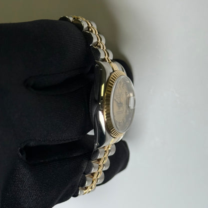 Rolex Datejust 26mm Champagne Dial Watch Ref# 69173 - Happy Jewelers Fine Jewelry Lifetime Warranty
