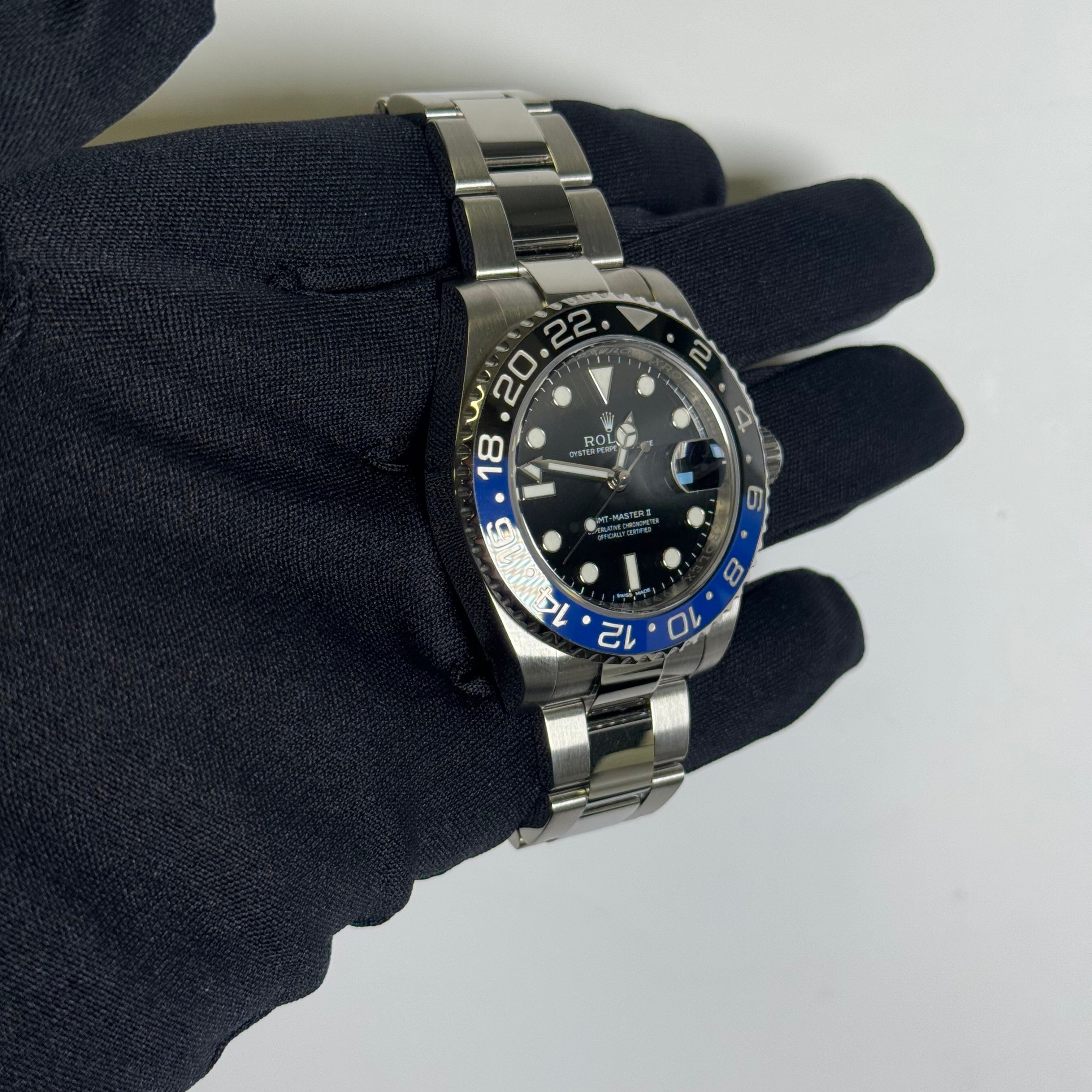 Rolex GMT-Master II Black Dial Watch Ref# 116710BLNR - Happy Jewelers Fine Jewelry Lifetime Warranty