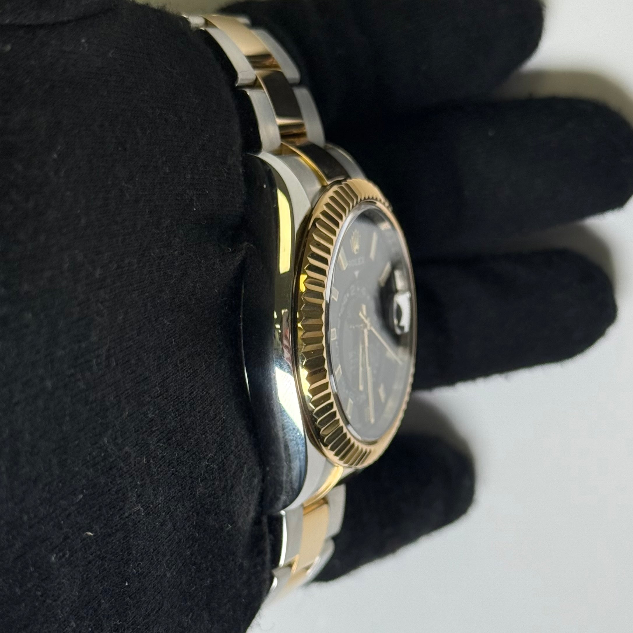 Rolex Sky-Dweller 42mm Black Dial Watch Ref# 326933 - Happy Jewelers Fine Jewelry Lifetime Warranty
