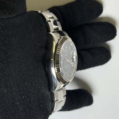 Rolex Sky-Dweller 42mm Blue Dial Watch Ref# 326934 - Happy Jewelers Fine Jewelry Lifetime Warranty