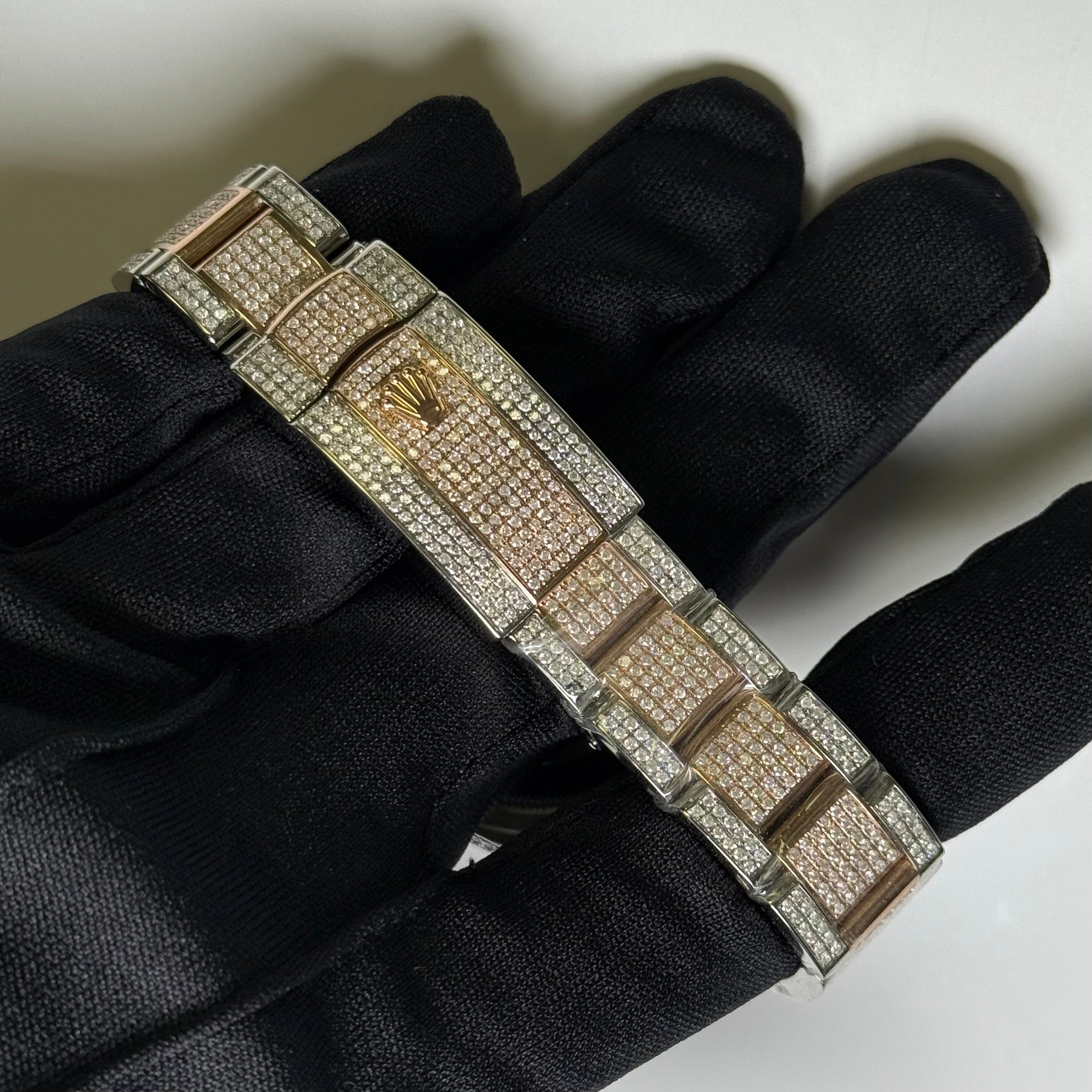 Rolex Datejust 36mm Custom Iced Out Dial Watch Ref# 126231 - Happy Jewelers Fine Jewelry Lifetime Warranty