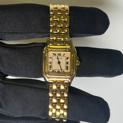 Cartier Panthere 23mm White Dial Watch Ref# 84783747 - Happy Jewelers Fine Jewelry Lifetime Warranty