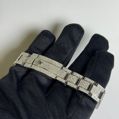 Rolex Datejust 31mm Custom Iced Out Dial Watch Ref# 278240 - Happy Jewelers Fine Jewelry Lifetime Warranty