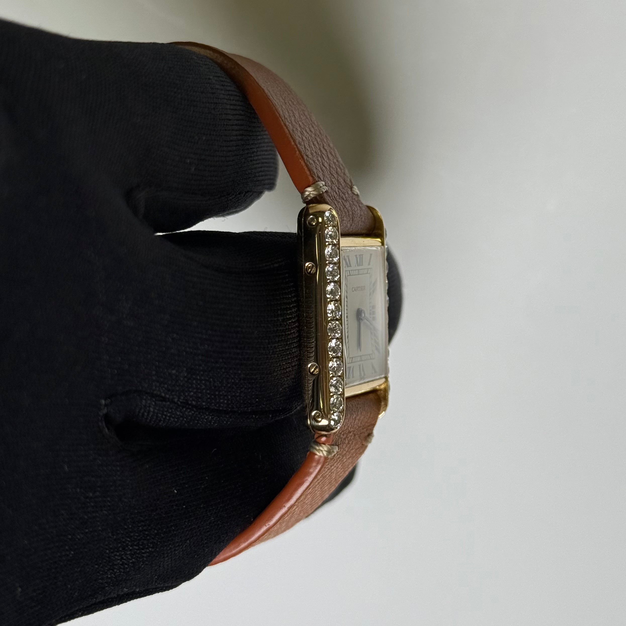 Cartier Tank 21mm White Dial Watch Ref# TANK - Happy Jewelers Fine Jewelry Lifetime Warranty