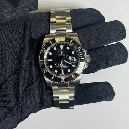 Rolex Submariner 40mm Black Dial Watch Ref# 116610LN - Happy Jewelers Fine Jewelry Lifetime Warranty