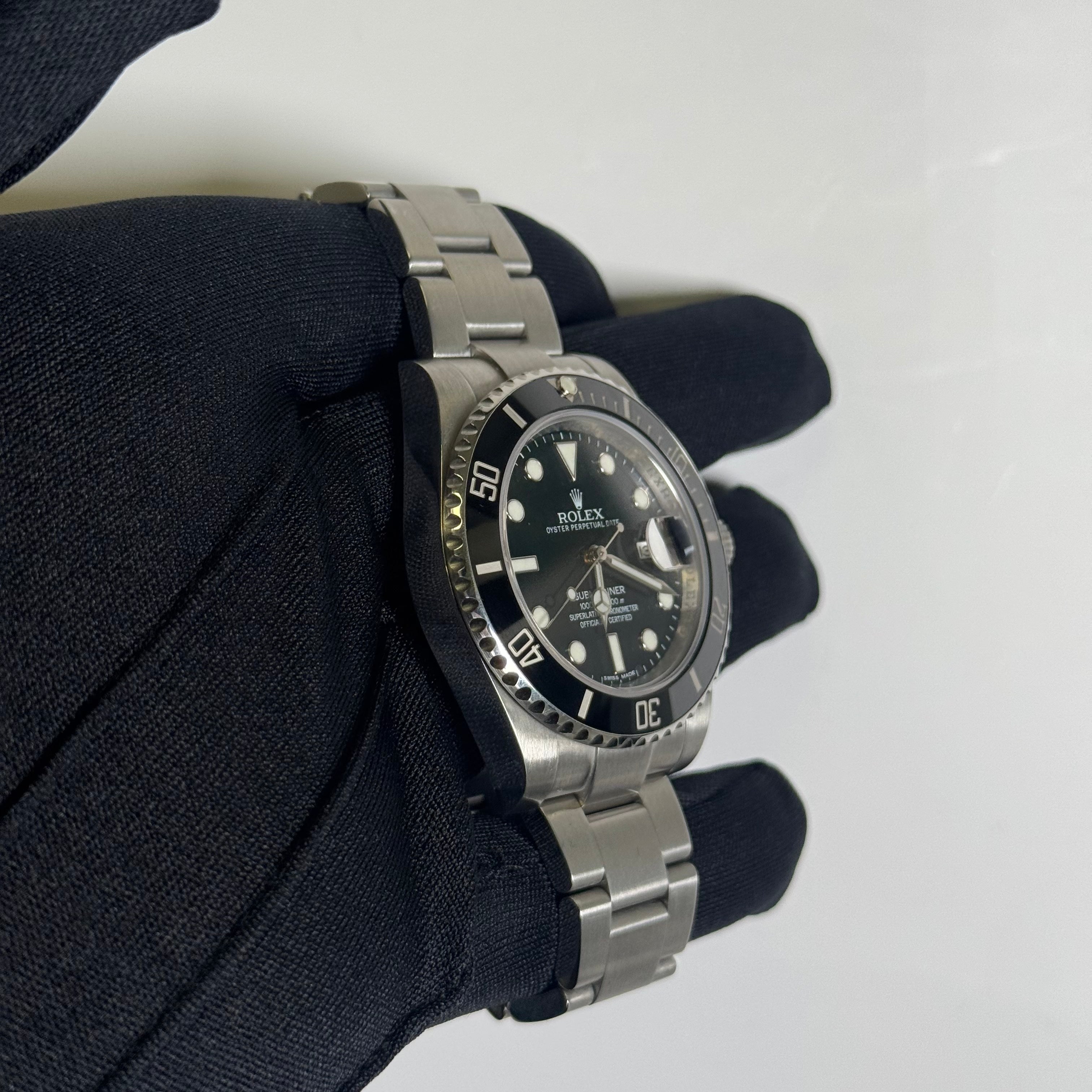 Rolex Submariner 40mm Black Dial Watch Ref# 116610LN - Happy Jewelers Fine Jewelry Lifetime Warranty