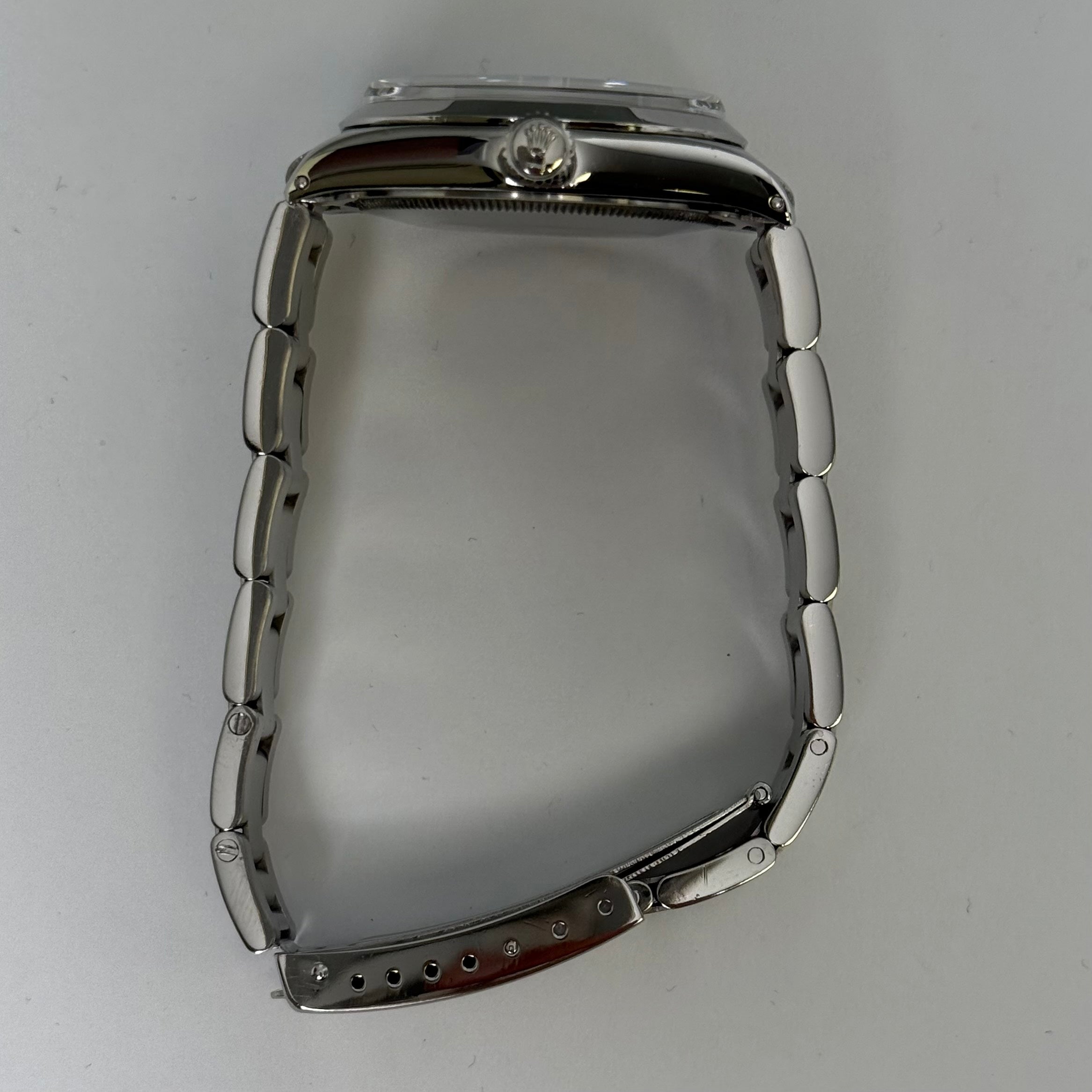 Rolex Air-King 34mm Silver Dial Watch Ref# 5500 - Happy Jewelers Fine Jewelry Lifetime Warranty