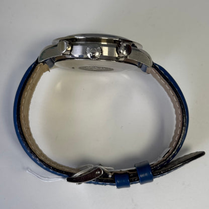 Omega Men's Speedmaster Schumacher Stainless Steel 39mm Blue Chronograph Stick Dial Watch Reference #: 3510.81.00 - Happy Jewelers Fine Jewelry Lifetime Warranty