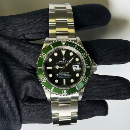Rolex Submariner 40mm Black Dial Watch Ref# 16610LV - Happy Jewelers Fine Jewelry Lifetime Warranty
