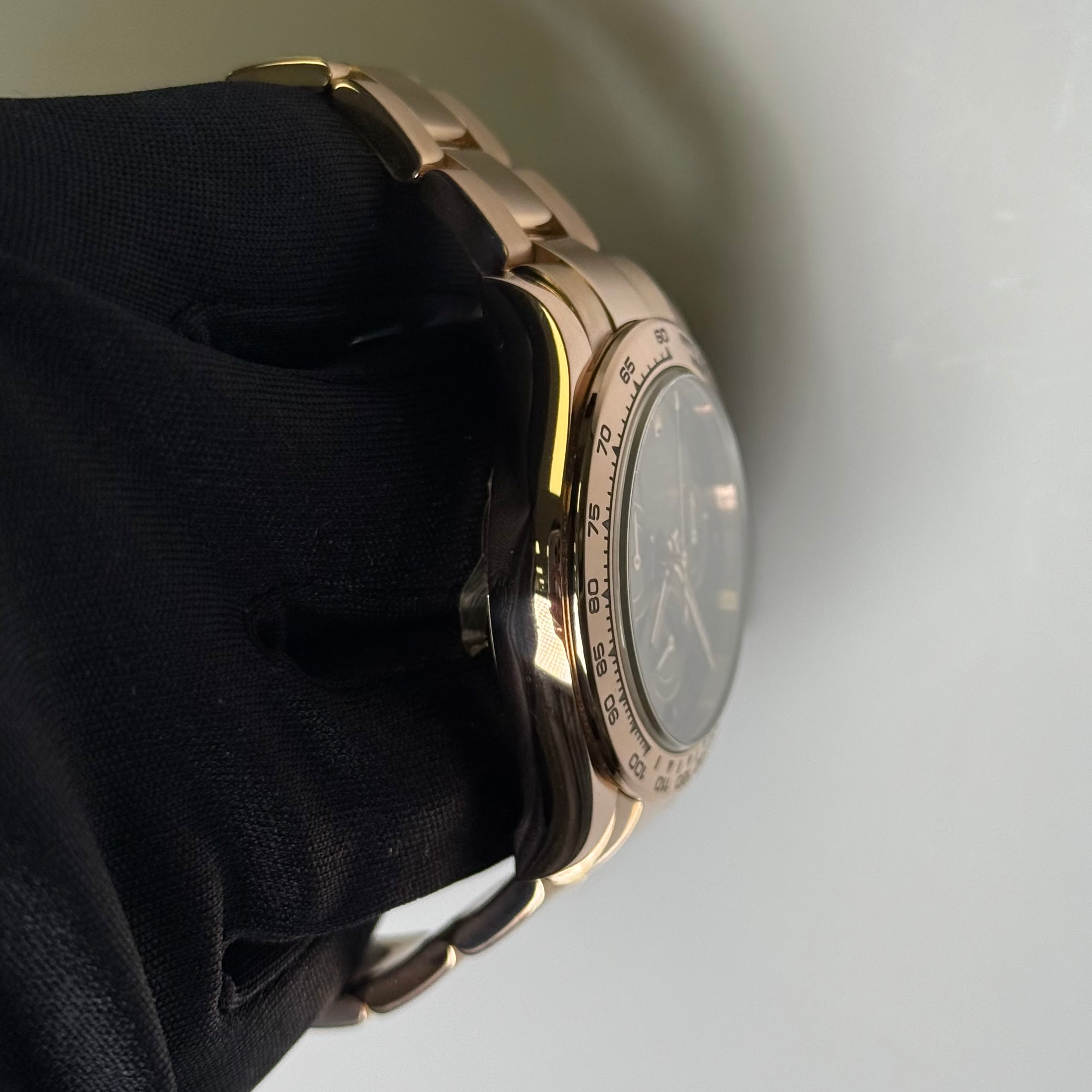 Rolex Daytona 40mm Chocolate Dial Watch Ref# 116505 - Happy Jewelers Fine Jewelry Lifetime Warranty