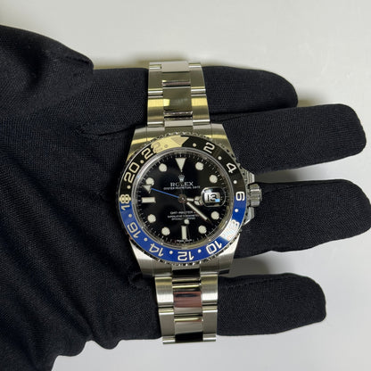 Rolex GMT-Master II Black Dial Watch Ref# 116710BLNR - Happy Jewelers Fine Jewelry Lifetime Warranty