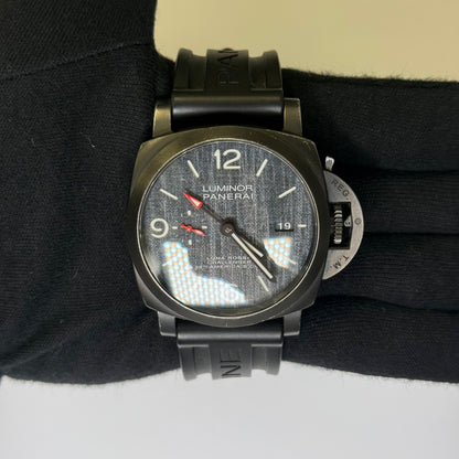 Panerai Luminor 44mm Black Dial Watch Ref# PAM01036 - Happy Jewelers Fine Jewelry Lifetime Warranty