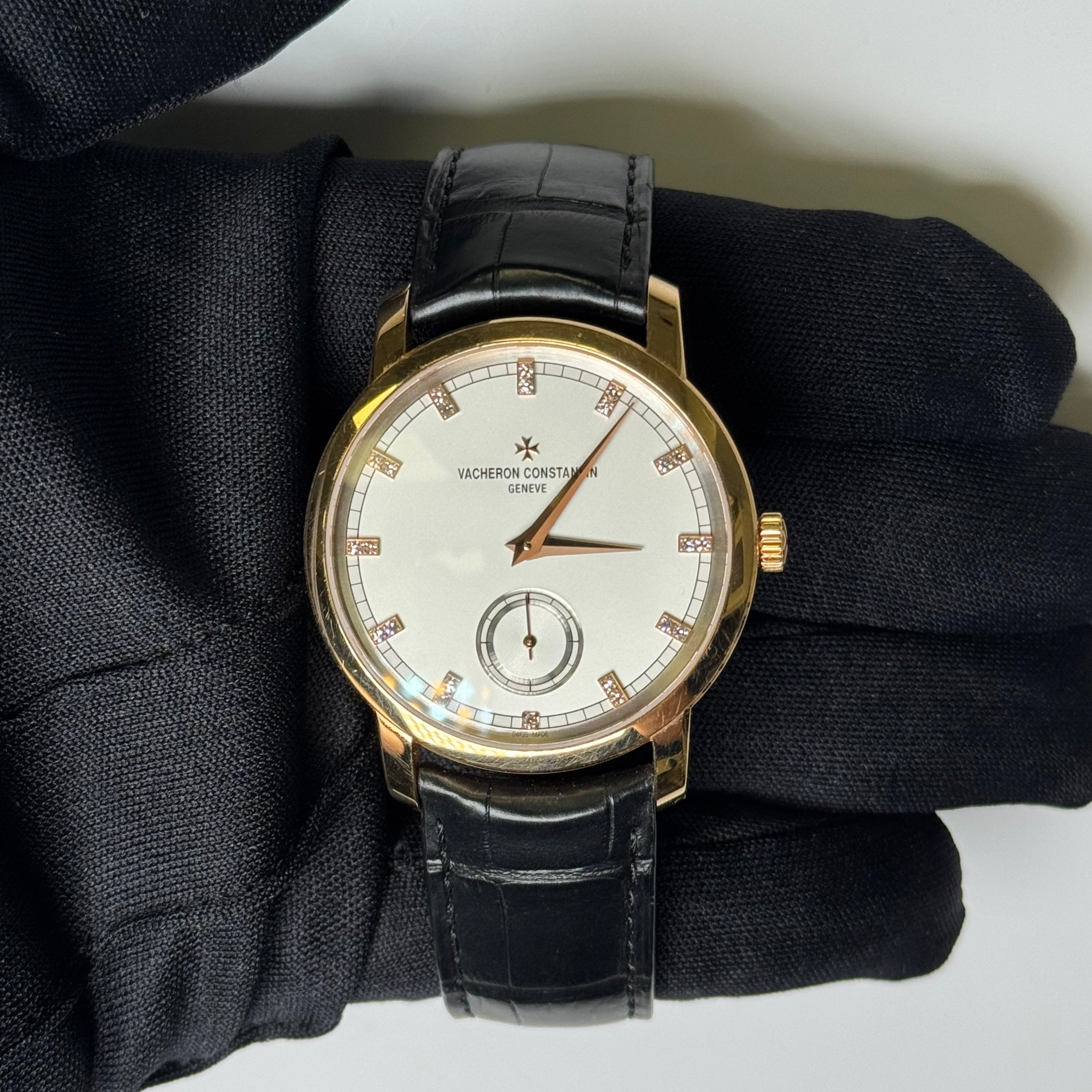 Vacheron Constantin Patrimony 38mm Silver Dial Watch Ref# 82172/000R-9604 - Happy Jewelers Fine Jewelry Lifetime Warranty