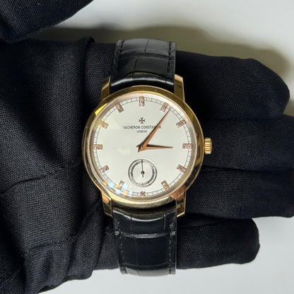 Vacheron Constantin Patrimony 38mm Silver Dial Watch Ref# 82172/000R-9604 - Happy Jewelers Fine Jewelry Lifetime Warranty