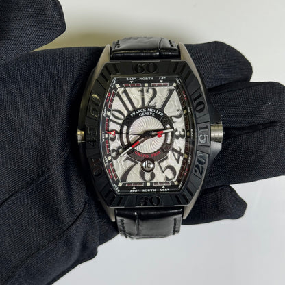 Franck Muller Conquistador 51mm Silver Dial Watch Ref# 9900 SC GP - Happy Jewelers Fine Jewelry Lifetime Warranty