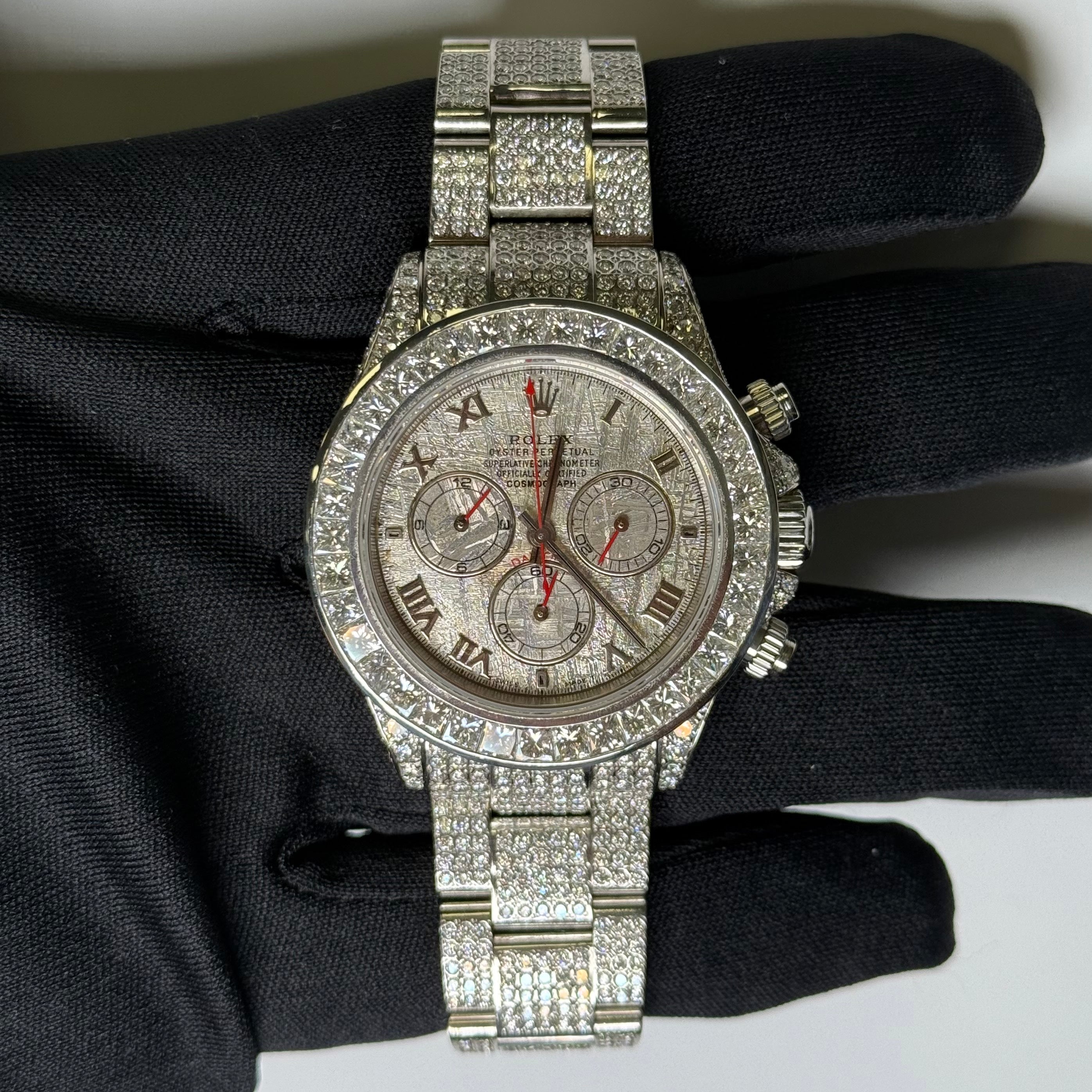 Rolex Daytona 40mm Meteorite Dial Watch Ref# 116509 - Happy Jewelers Fine Jewelry Lifetime Warranty