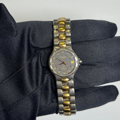 Longines Conquest 24mm Black Dial Watch Ref#4987.6GB - Happy Jewelers Fine Jewelry Lifetime Warranty