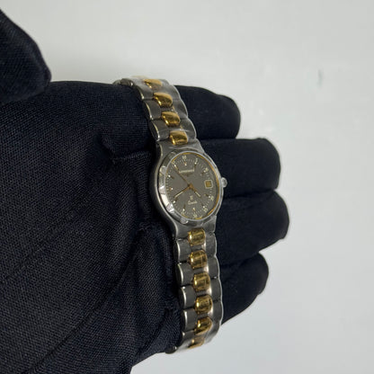 Longines Conquest 24mm Black Dial Watch Ref#4987.6GB - Happy Jewelers Fine Jewelry Lifetime Warranty