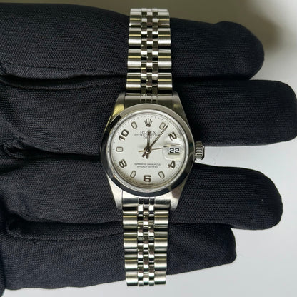 Rolex Datejust 26mm White Dial Watch Ref# 79160 - Happy Jewelers Fine Jewelry Lifetime Warranty