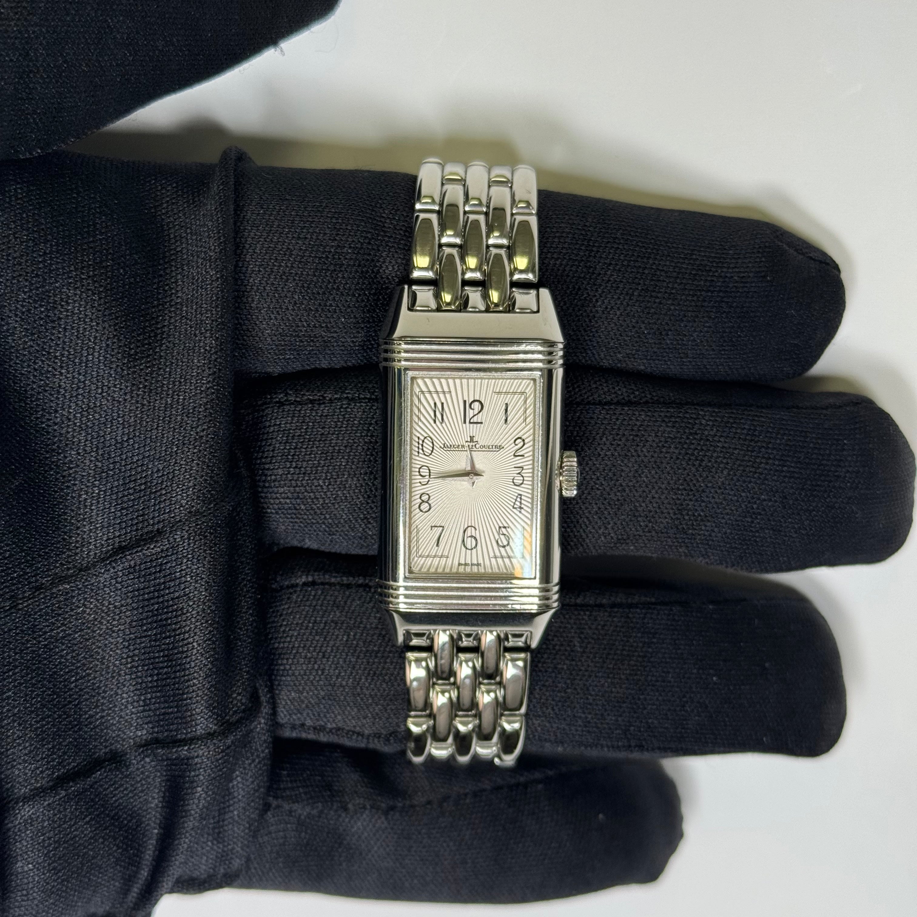 Jaeger-LeCoultre Reverso 40mm White Dial Ref# 201.8.D2 - Happy Jewelers Fine Jewelry Lifetime Warranty