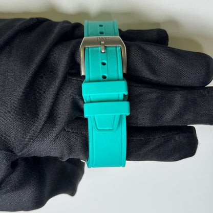 IWC Pilot Chronograph Titanium 41mm  Black Arabic Dial Watch Reference #: IW388108 - Happy Jewelers Fine Jewelry Lifetime Warranty