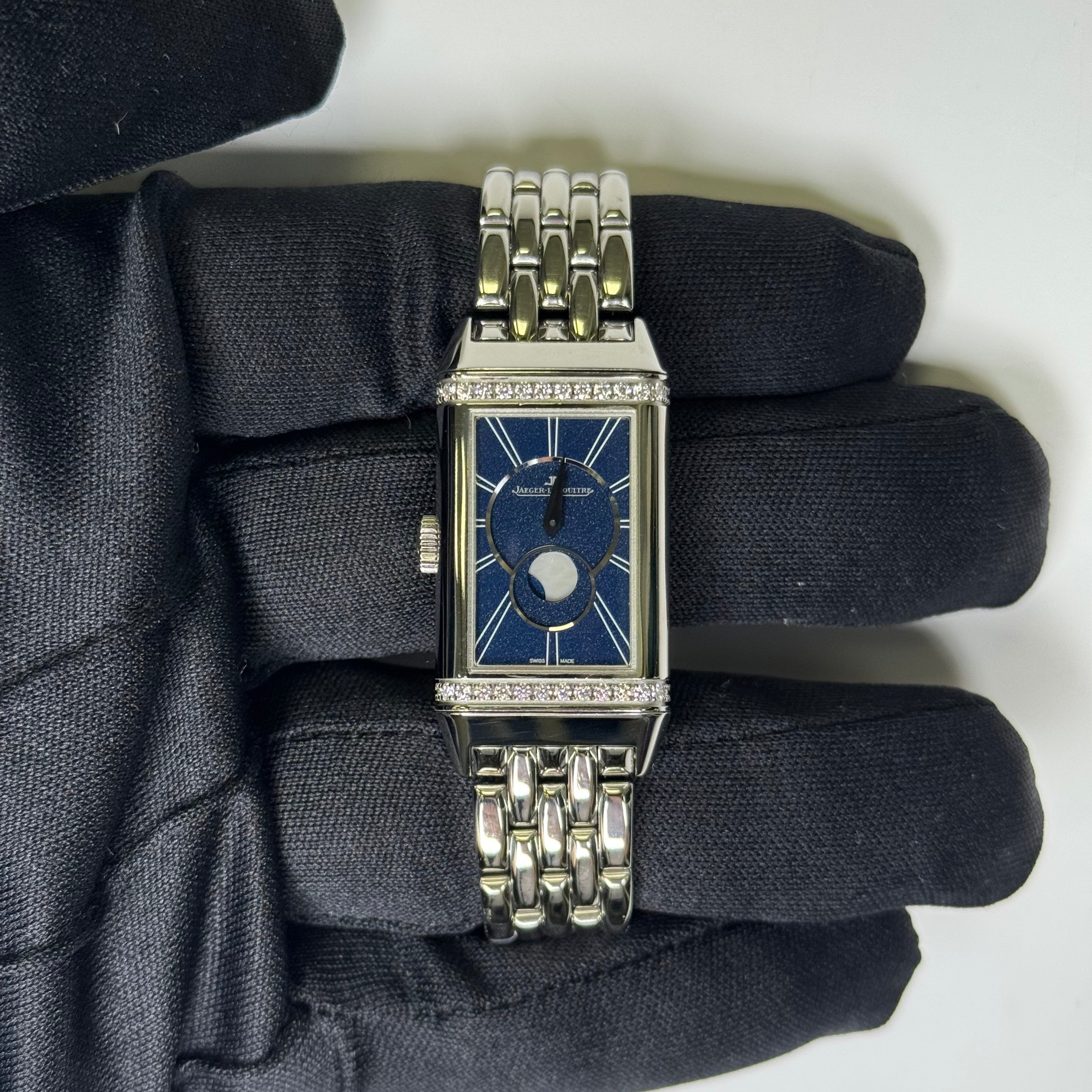 Jaeger-LeCoultre Reverso 40mm White Dial Ref# 201.8.D2 - Happy Jewelers Fine Jewelry Lifetime Warranty
