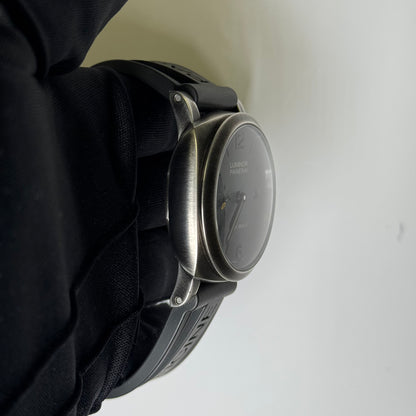 Panerai Luminor 44mm Black Dial Watch Ref# PAM01412 - Happy Jewelers Fine Jewelry Lifetime Warranty
