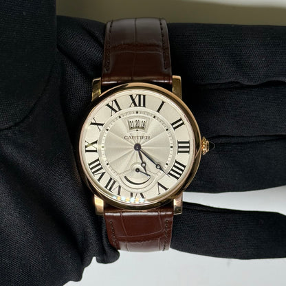 Cartier Rotonde 40mm Silver Dial Watch Ref# W1556252 - Happy Jewelers Fine Jewelry Lifetime Warranty