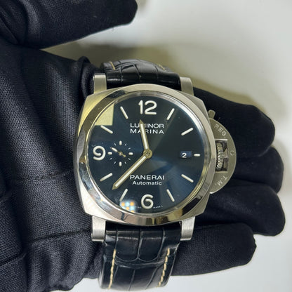 Panerai Luminor 44mm Blue Dial Ref# PAM01313 - Happy Jewelers Fine Jewelry Lifetime Warranty