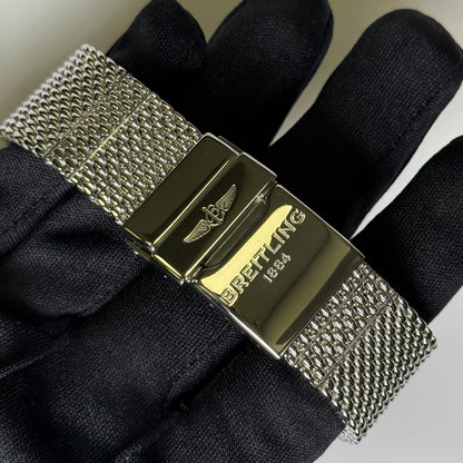 Breitling Transocean 46mm Black Dial Watch Ref# AB0510 - Happy Jewelers Fine Jewelry Lifetime Warranty