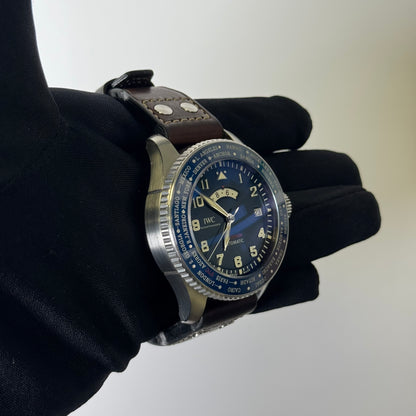 IWC Pilots 46mm Blue Dial Watch Ref# IW395503 - Happy Jewelers Fine Jewelry Lifetime Warranty
