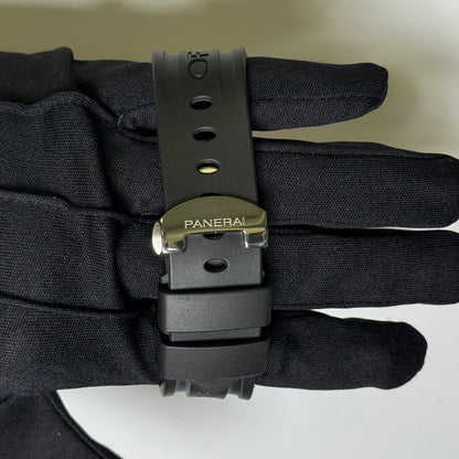 Panerai Luminor 44mm Black Dial Watch Ref# PAM00090 - Happy Jewelers Fine Jewelry Lifetime Warranty