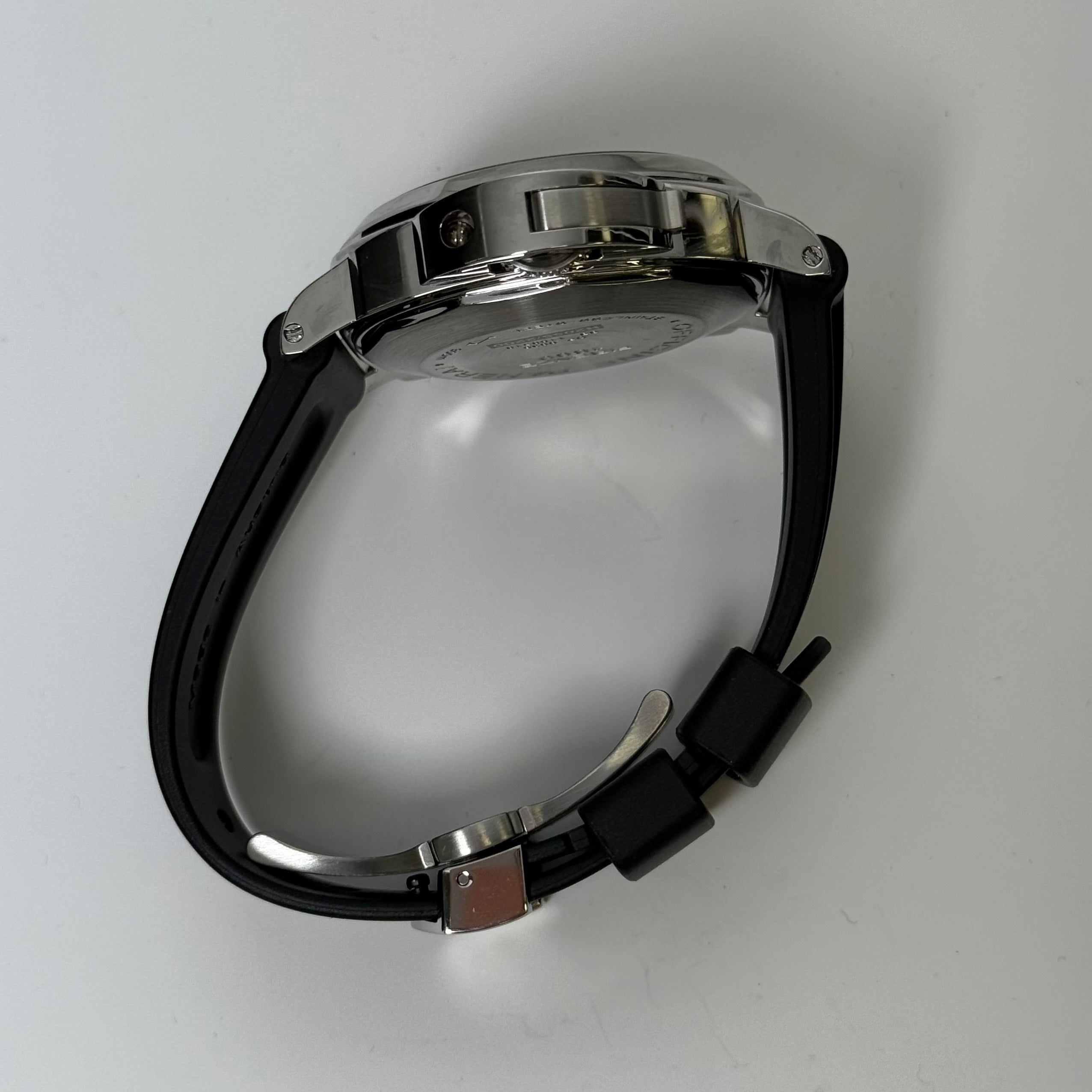 Panerai Luminor 44mm Black Dial Watch Ref# PAM00090 - Happy Jewelers Fine Jewelry Lifetime Warranty