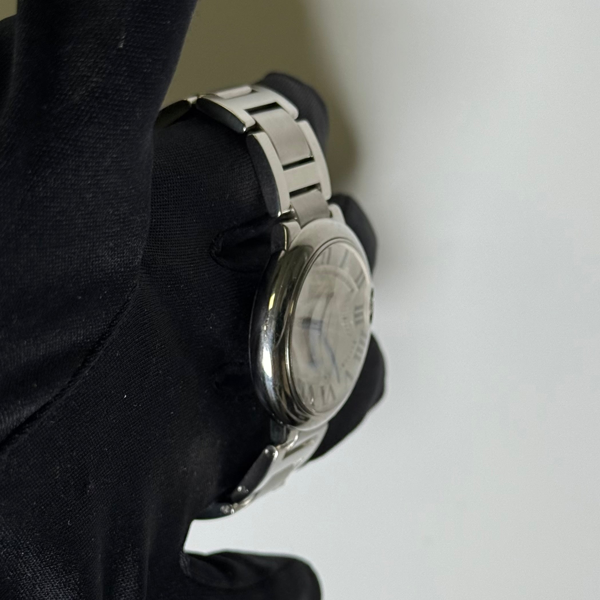 Cartier Ballon Bleu 36mm Silver Dial Watch Ref# W69011Z4 - Happy Jewelers Fine Jewelry Lifetime Warranty