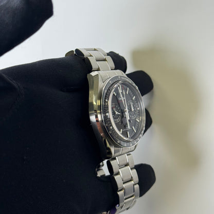 Omega Speedmaster Moonphase 44mm Black Dial Watch Ref# 304.30.44.52.01.001 - Happy Jewelers Fine Jewelry Lifetime Warranty