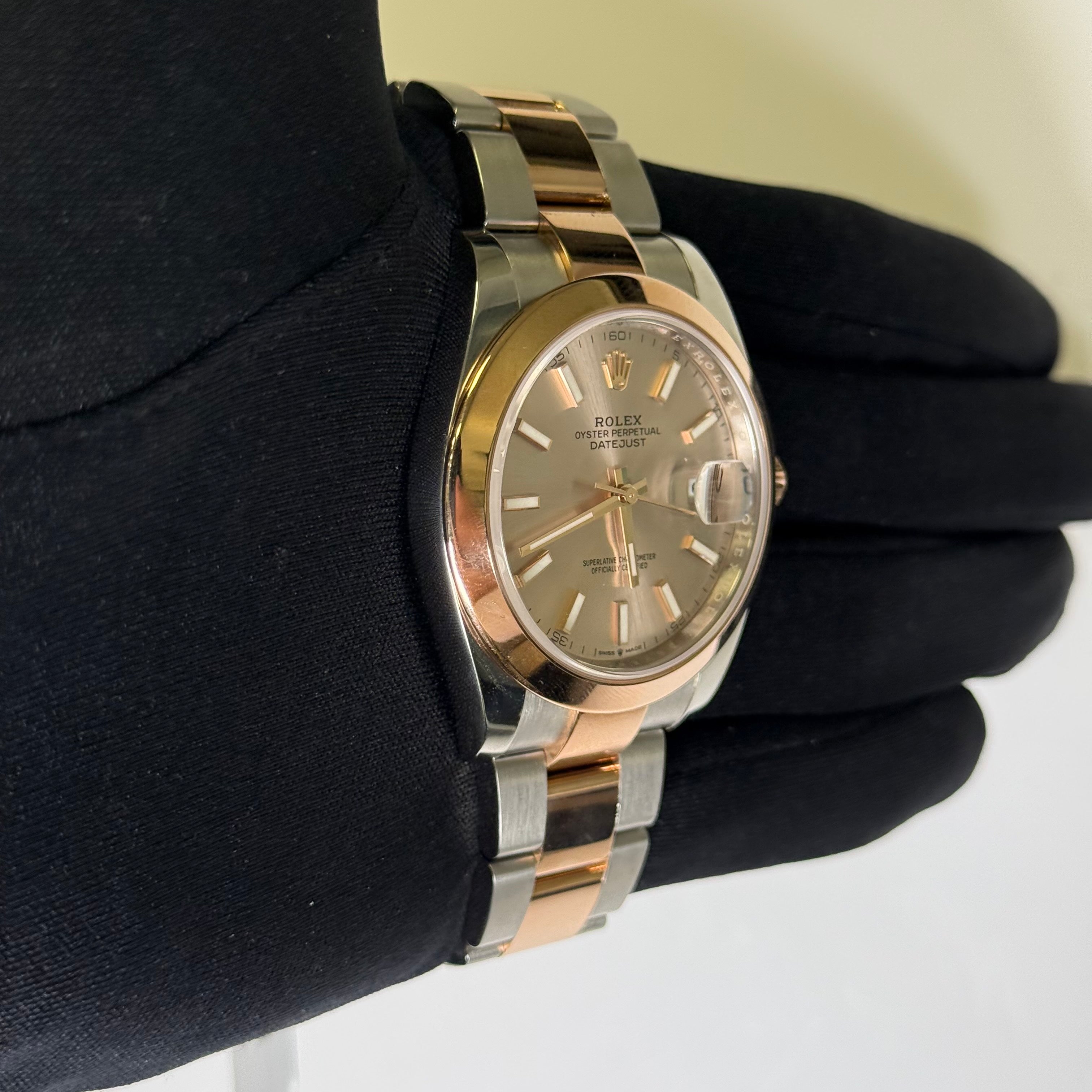 Rolex Datejust 41mm Silver  Sundust  Dial Watch Ref# 126301 - Happy Jewelers Fine Jewelry Lifetime Warranty