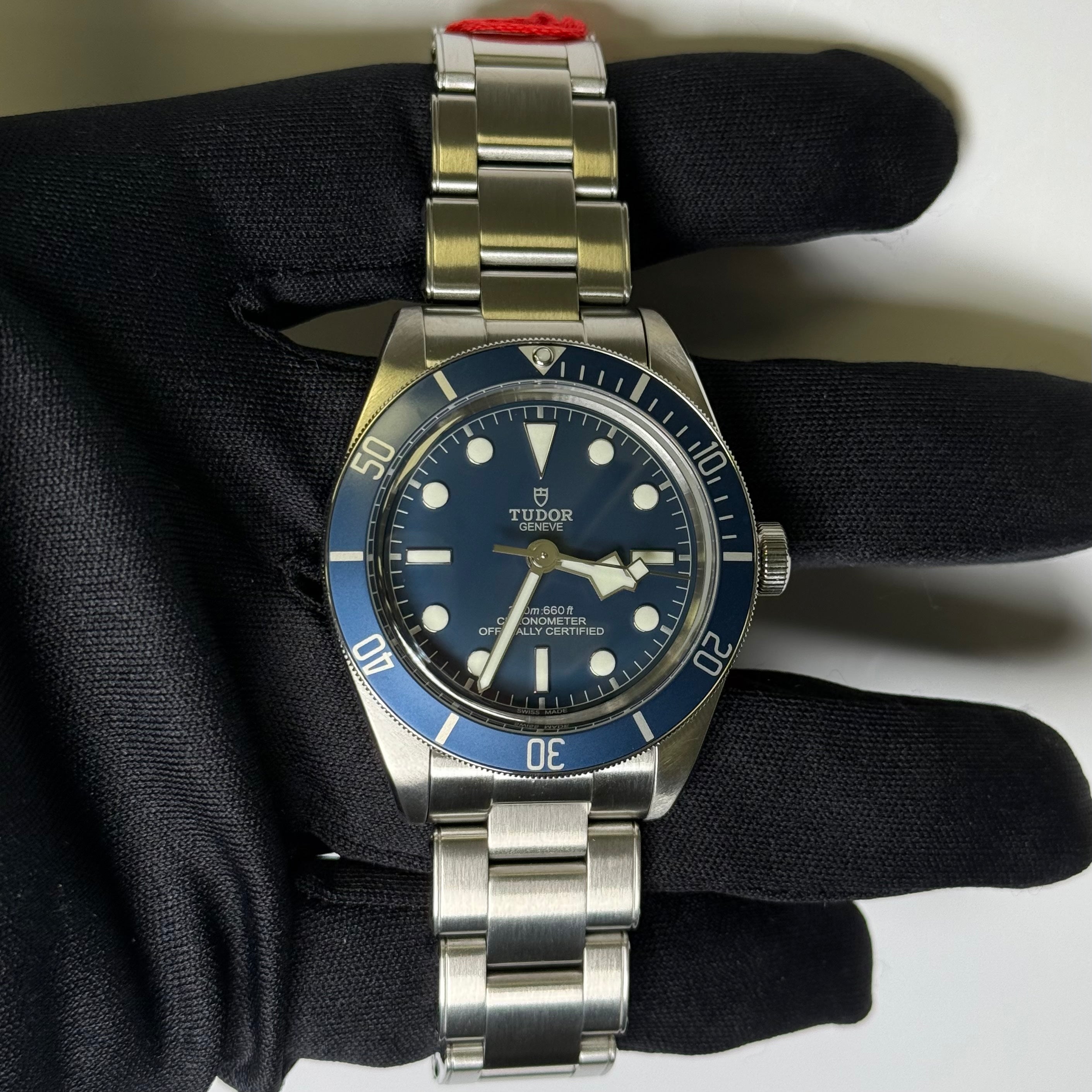 Tudor Black Bay 39mm Blue Dial Watch Ref# 79030B - Happy Jewelers Fine Jewelry Lifetime Warranty
