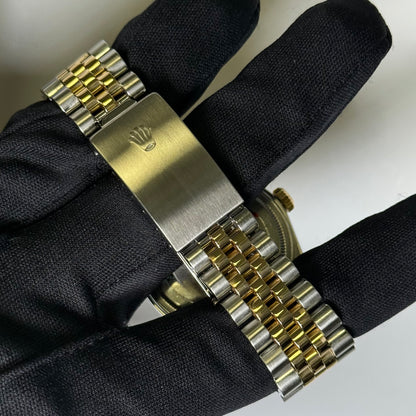 Rolex Datejust 36mm Champagne Dial Watch Ref# 16013 - Happy Jewelers Fine Jewelry Lifetime Warranty
