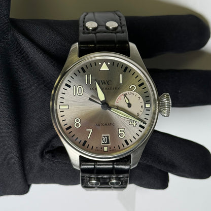 IWC Big Pilots 46mm Silver Dial Watch Ref# IW500906 - Happy Jewelers Fine Jewelry Lifetime Warranty