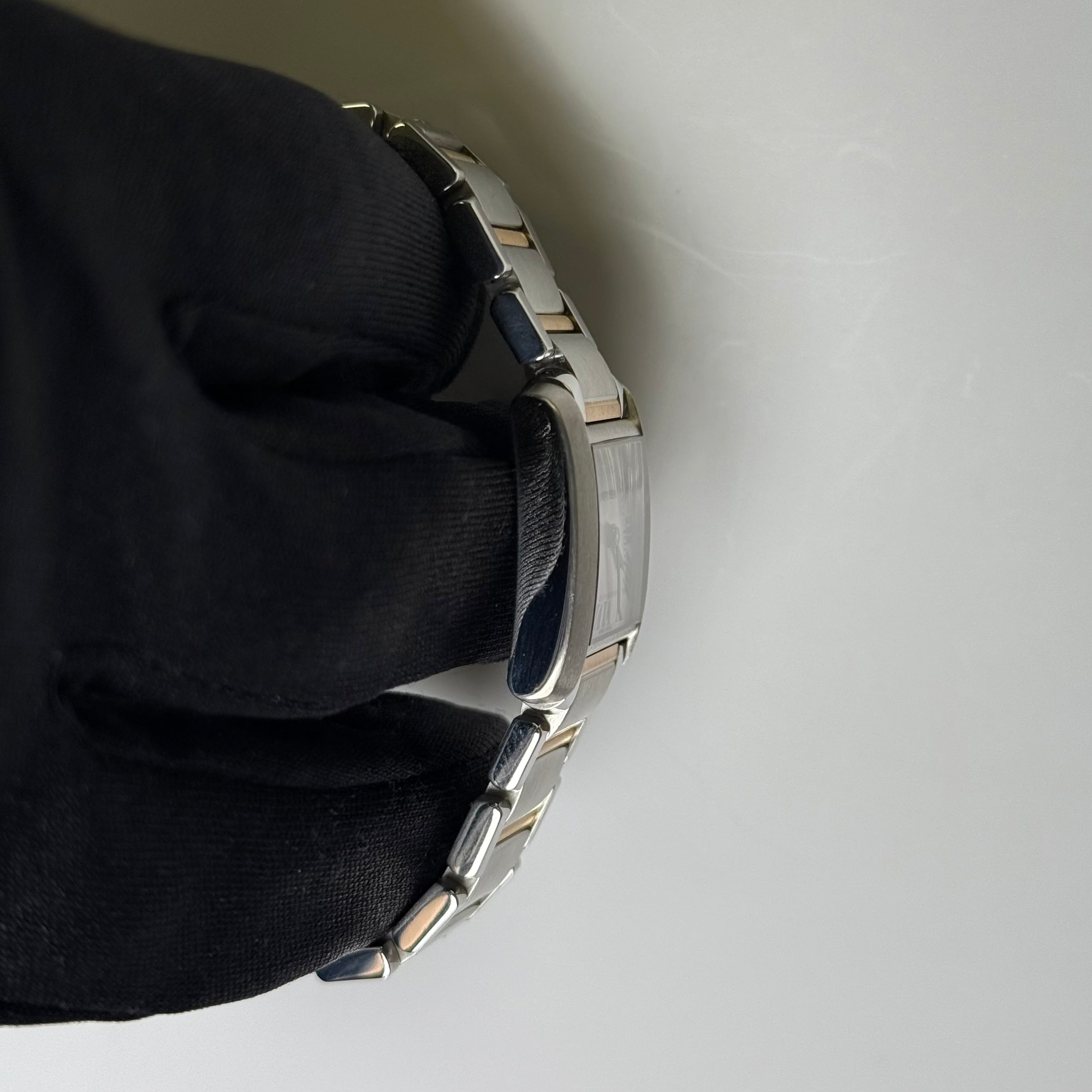 Cartier Tank 20mm Pink Mother of Pearl Dial Watch Ref# W51027Q4 - Happy Jewelers Fine Jewelry Lifetime Warranty