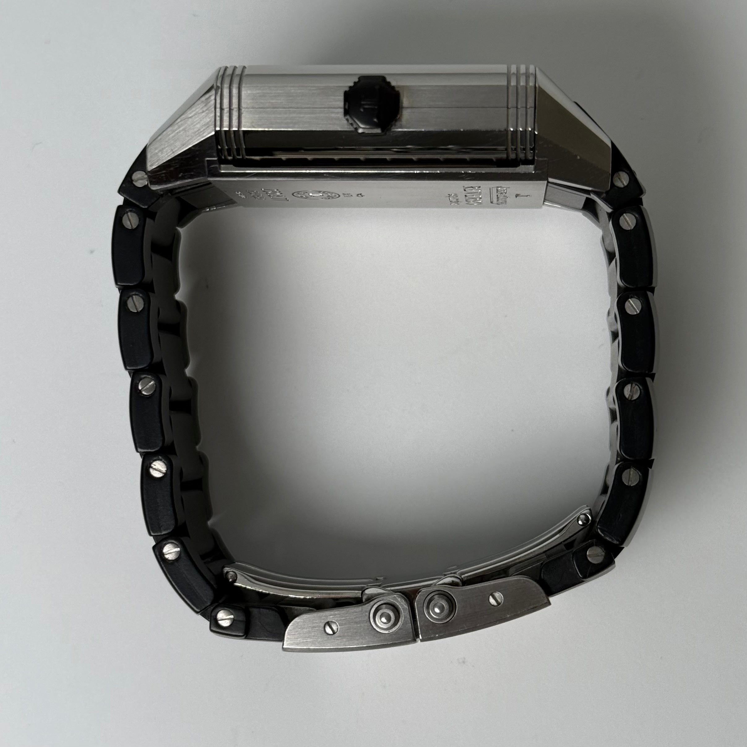 Jaeger-LeCoultre Reverso 35mm Black Dial Ref# 230.8.77 - Happy Jewelers Fine Jewelry Lifetime Warranty